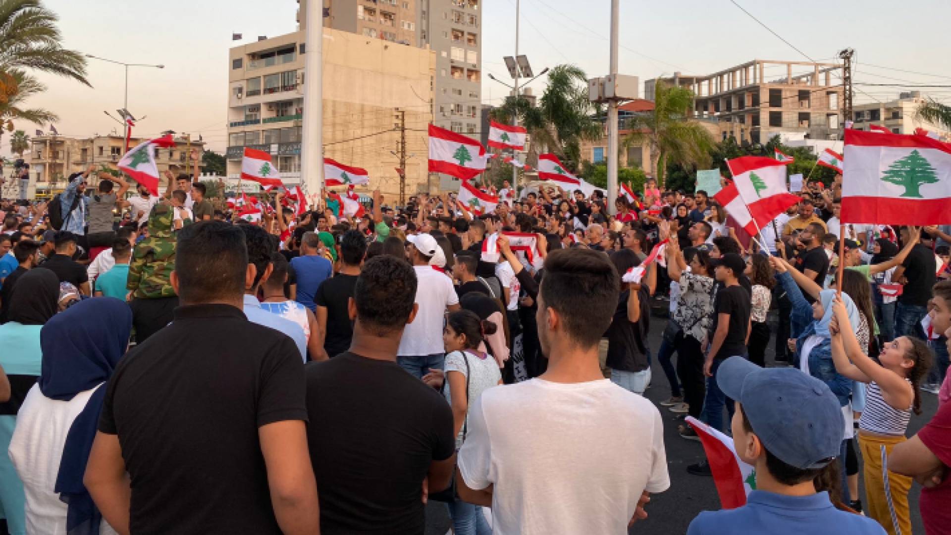 المظاهرات في لبنان