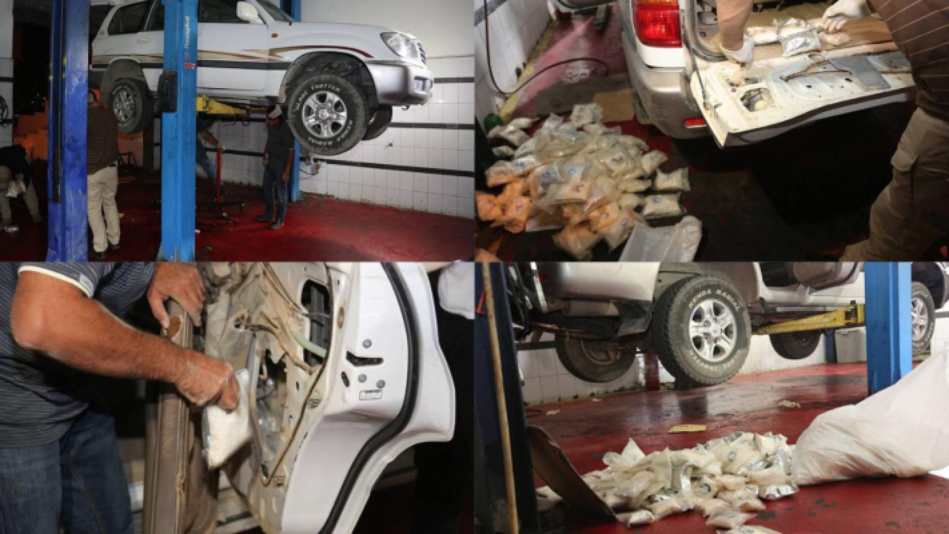 من المضبوطات