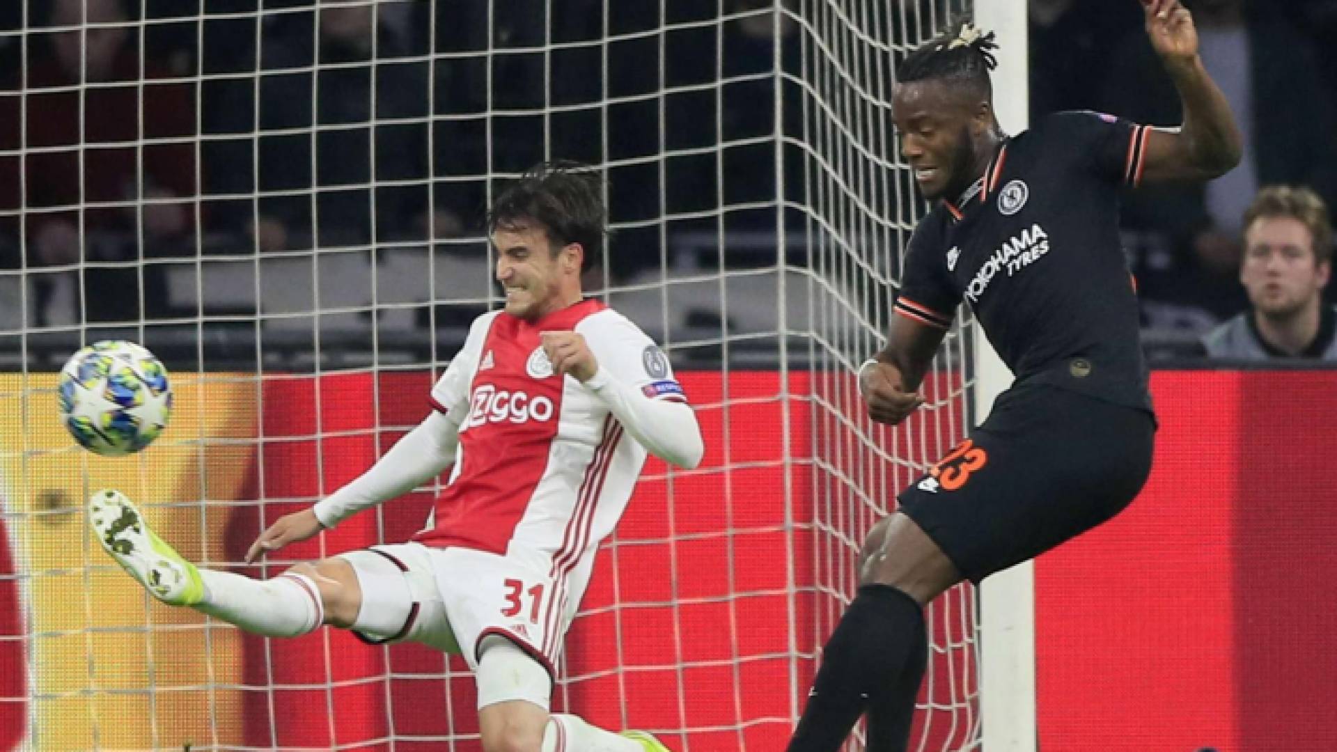 صورة من المباراة