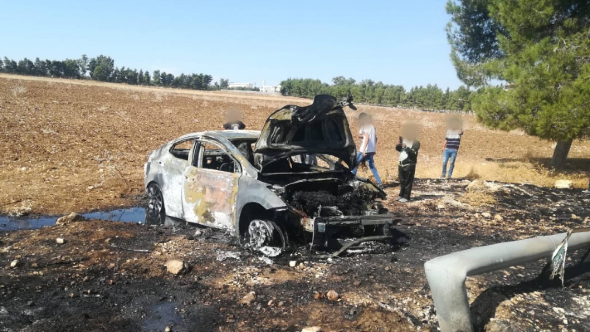 صورة من موقع الحادث