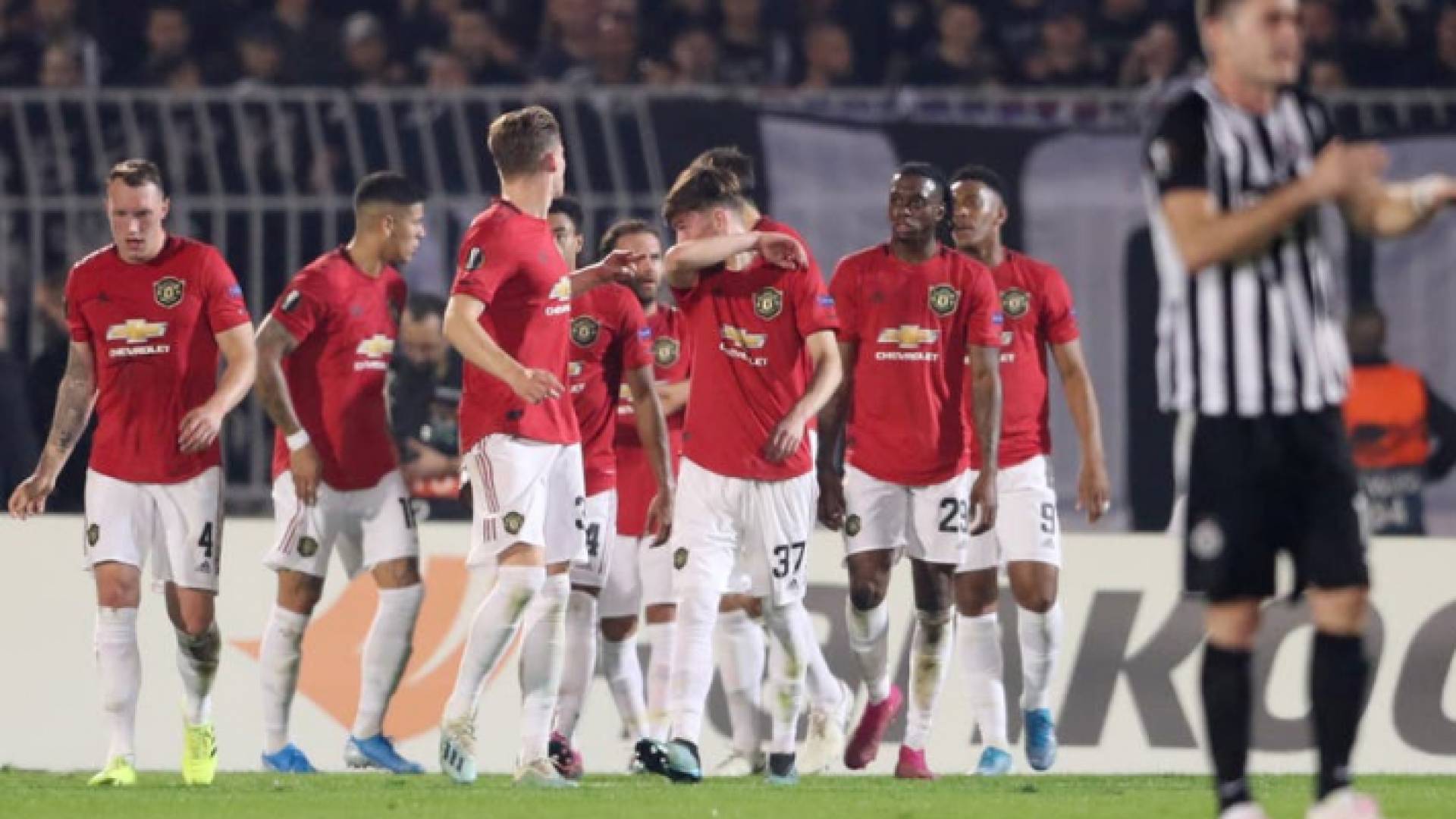 صورة من المباراة