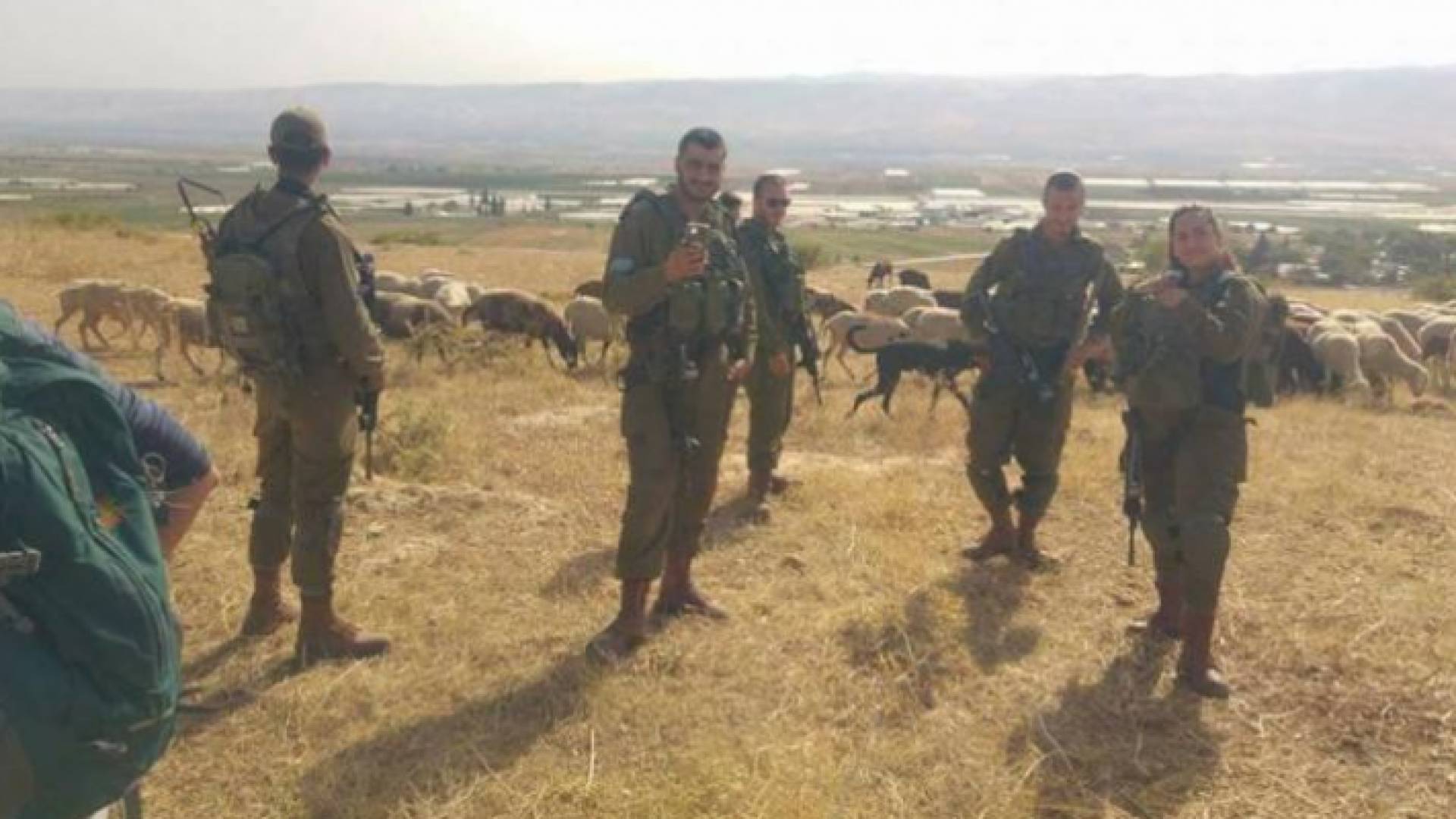 جيش الاحتلال في الأغوار