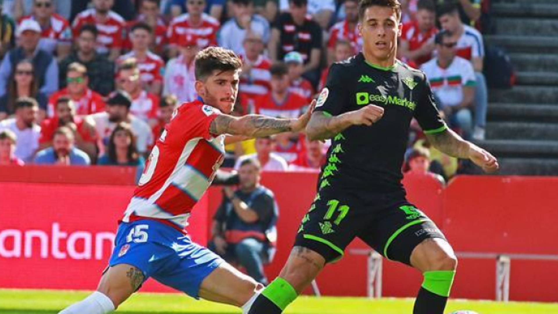 صورة من المباراة