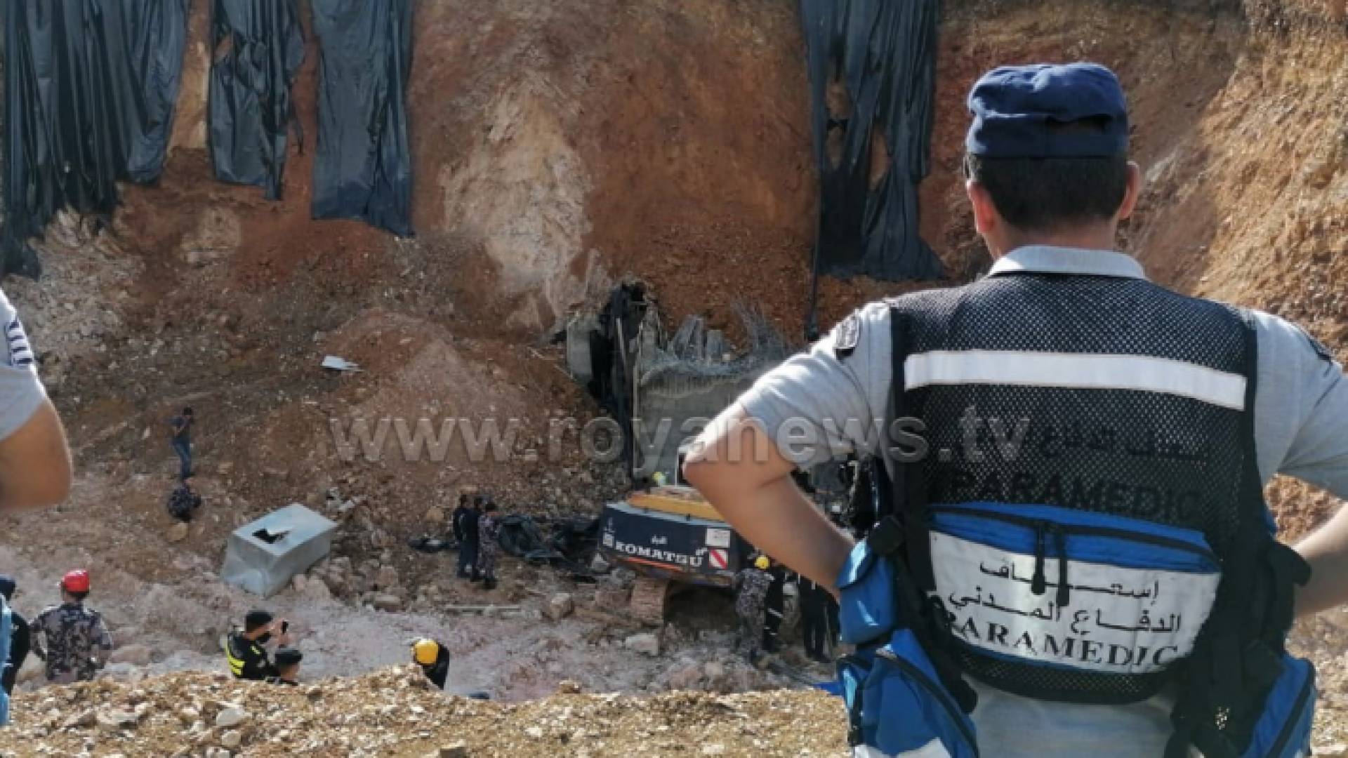 صورة من موقع الحادثة