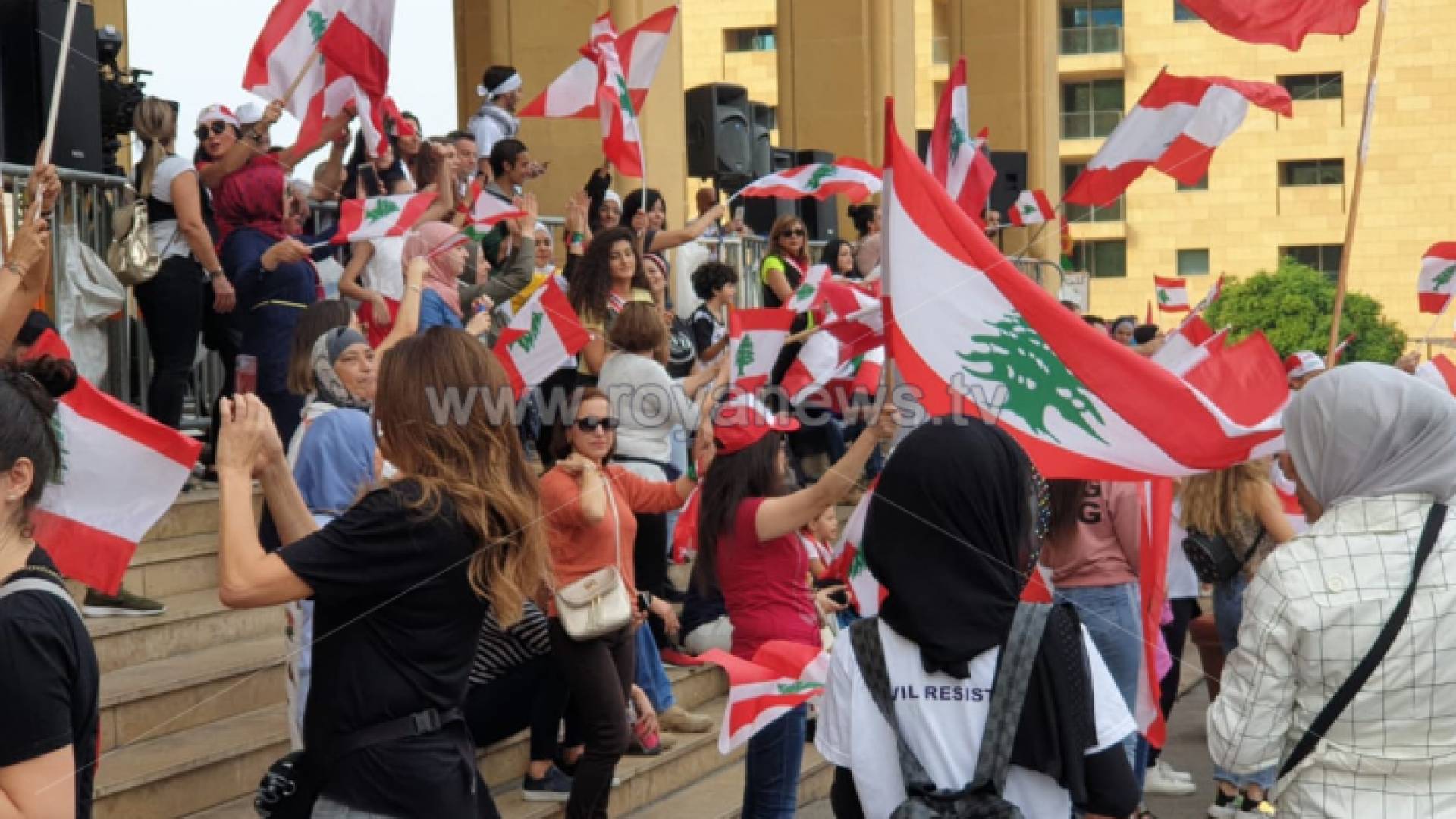 من مظاهرات لبنان