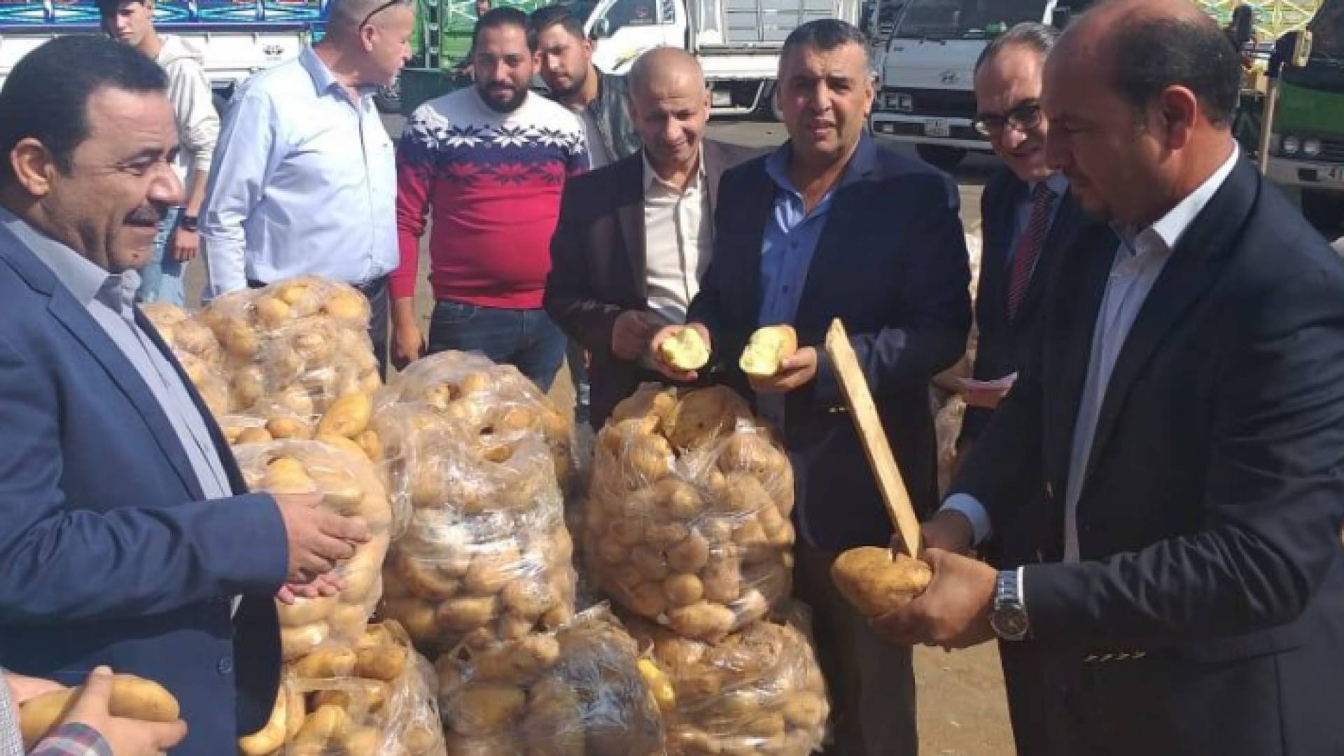 جانب من جولة اللجنة الزراعية