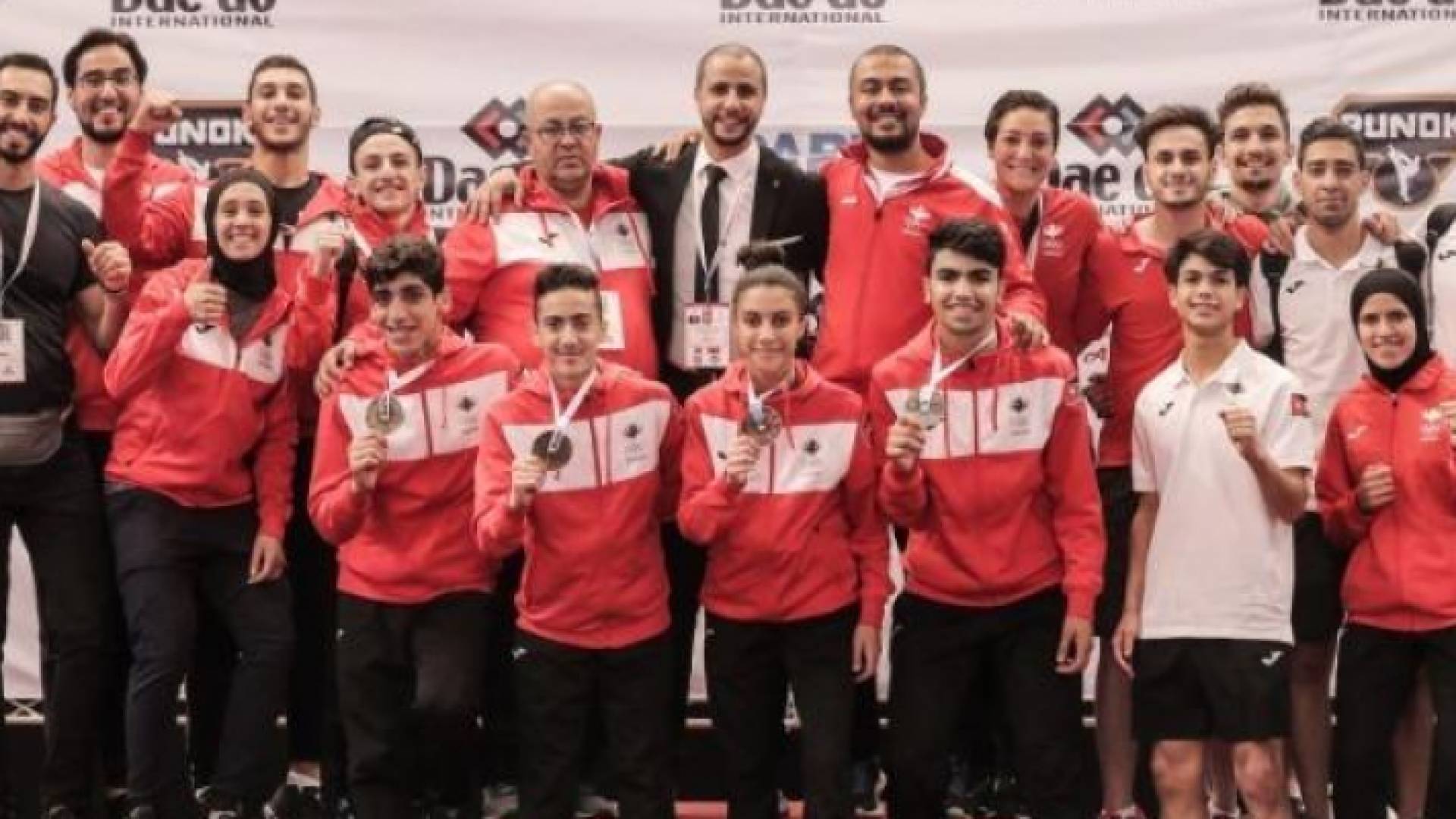 منتخب الاردن للكاراتيه سادسا في بطولة العالم