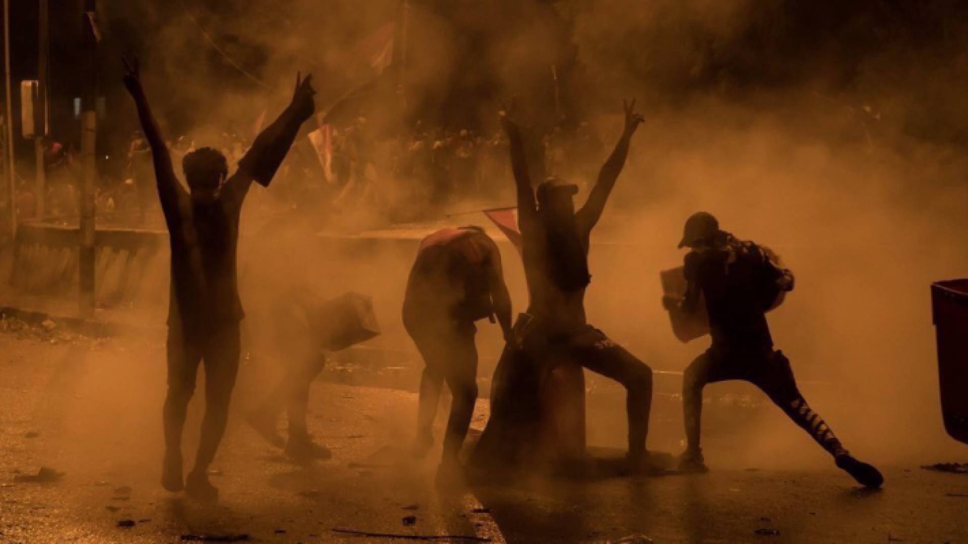 من مظاهرات العراقيين