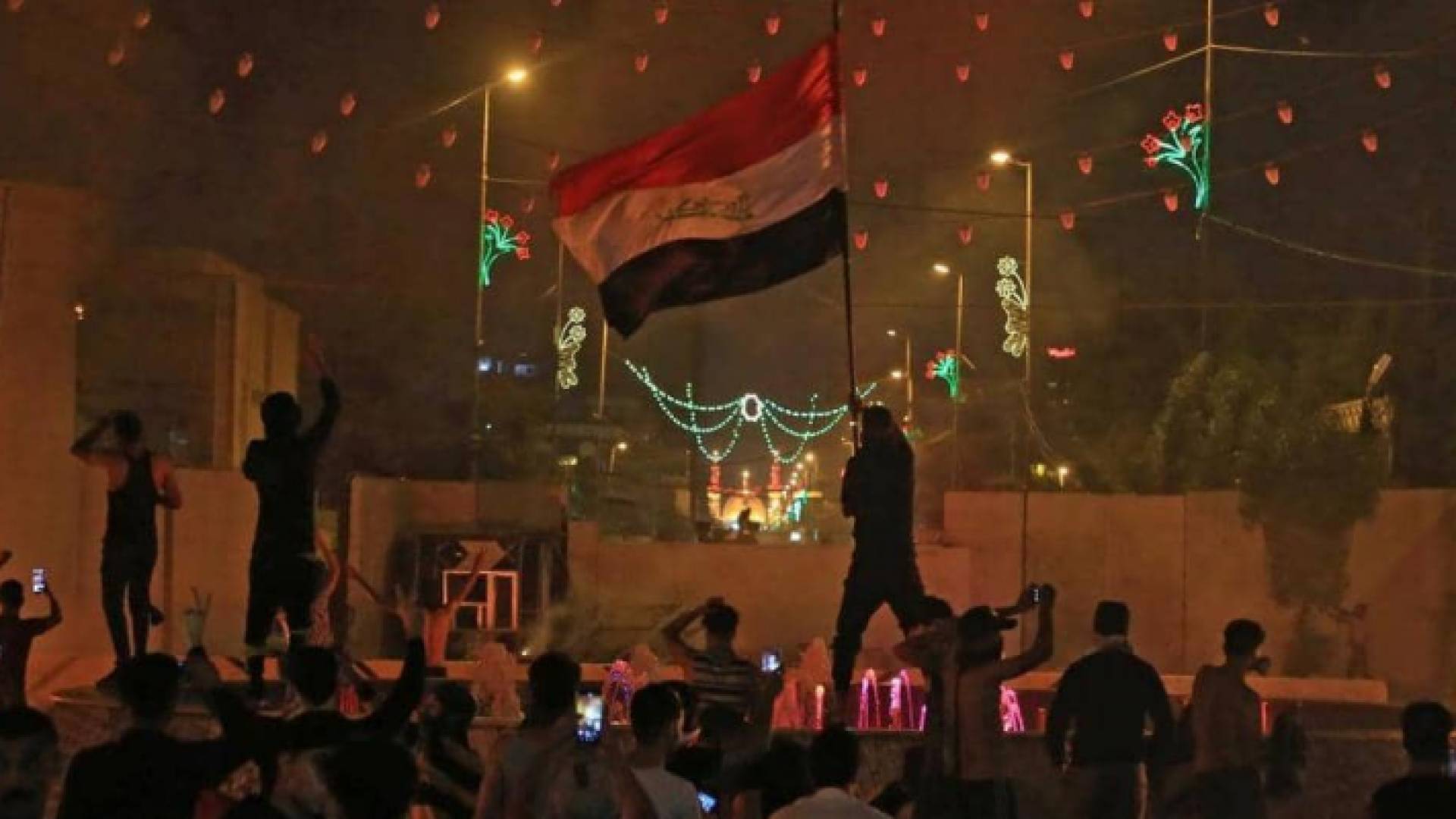 من الاحتجاجات في العراق