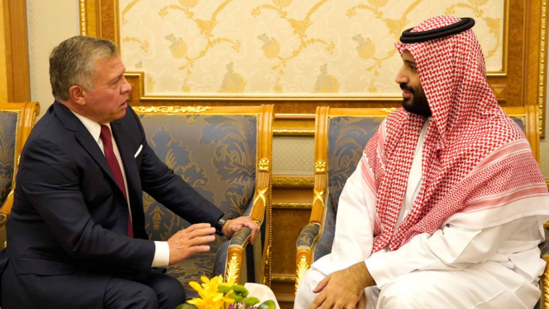 الملك يلتقي بن سلمان - ارشيفية