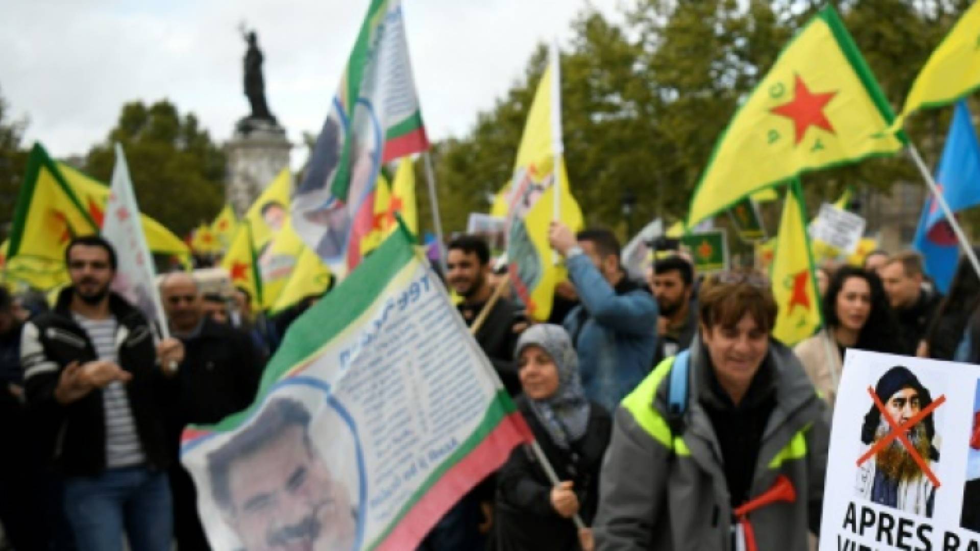 صورة من التظاهرة