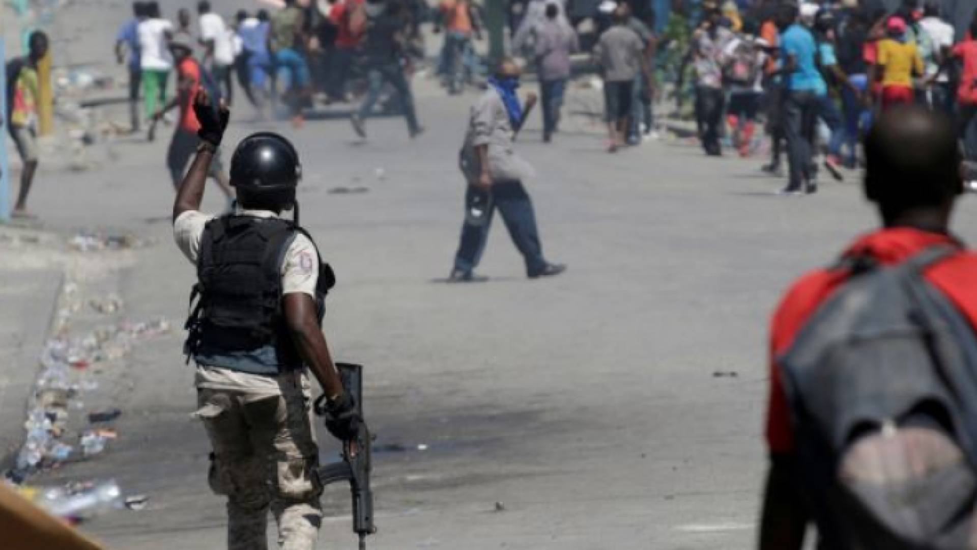 الاحتجاجات في هايتي