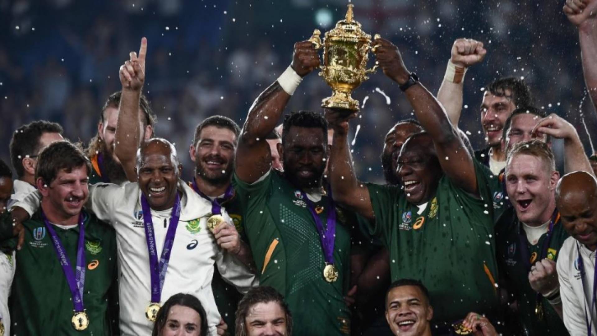 من حفل التتويج