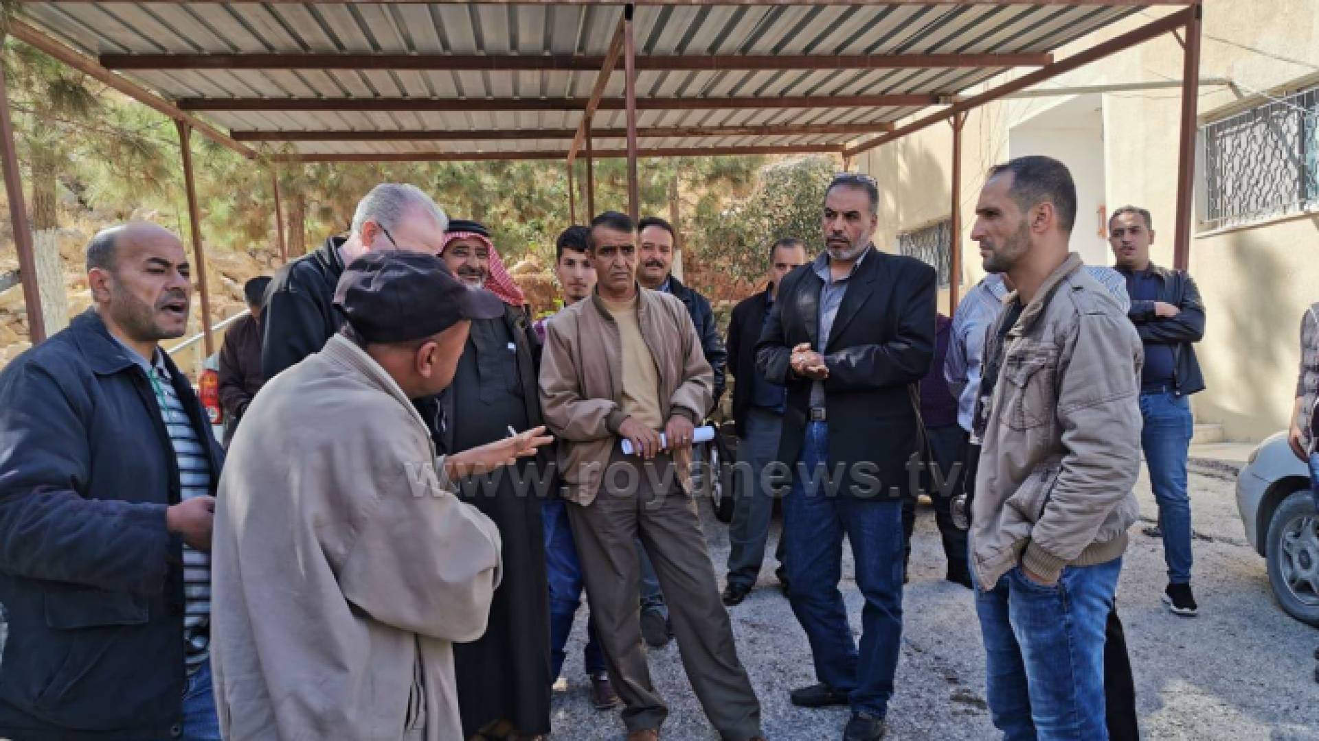 جانب من الاضراب