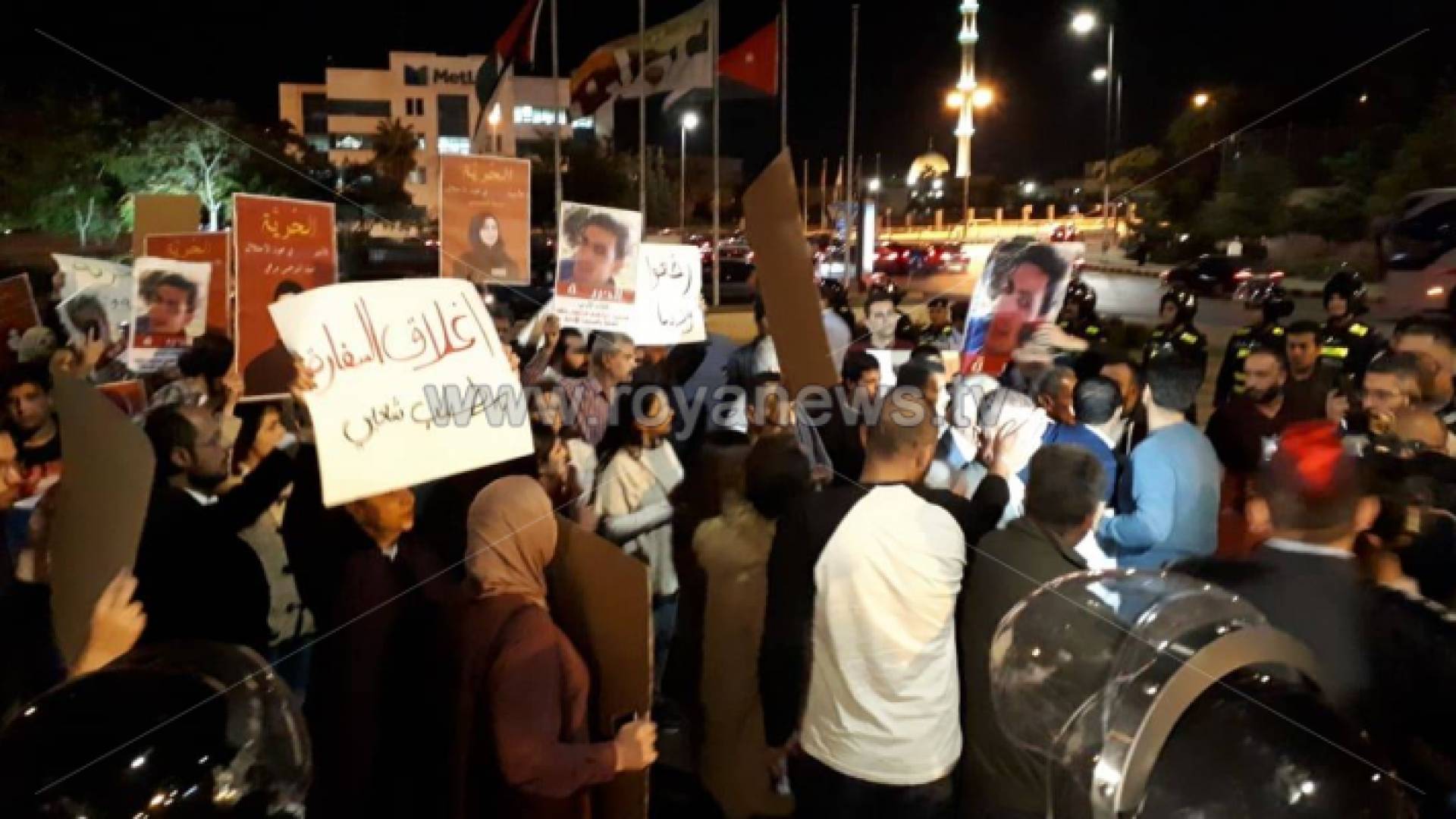 من مكان الوقفة