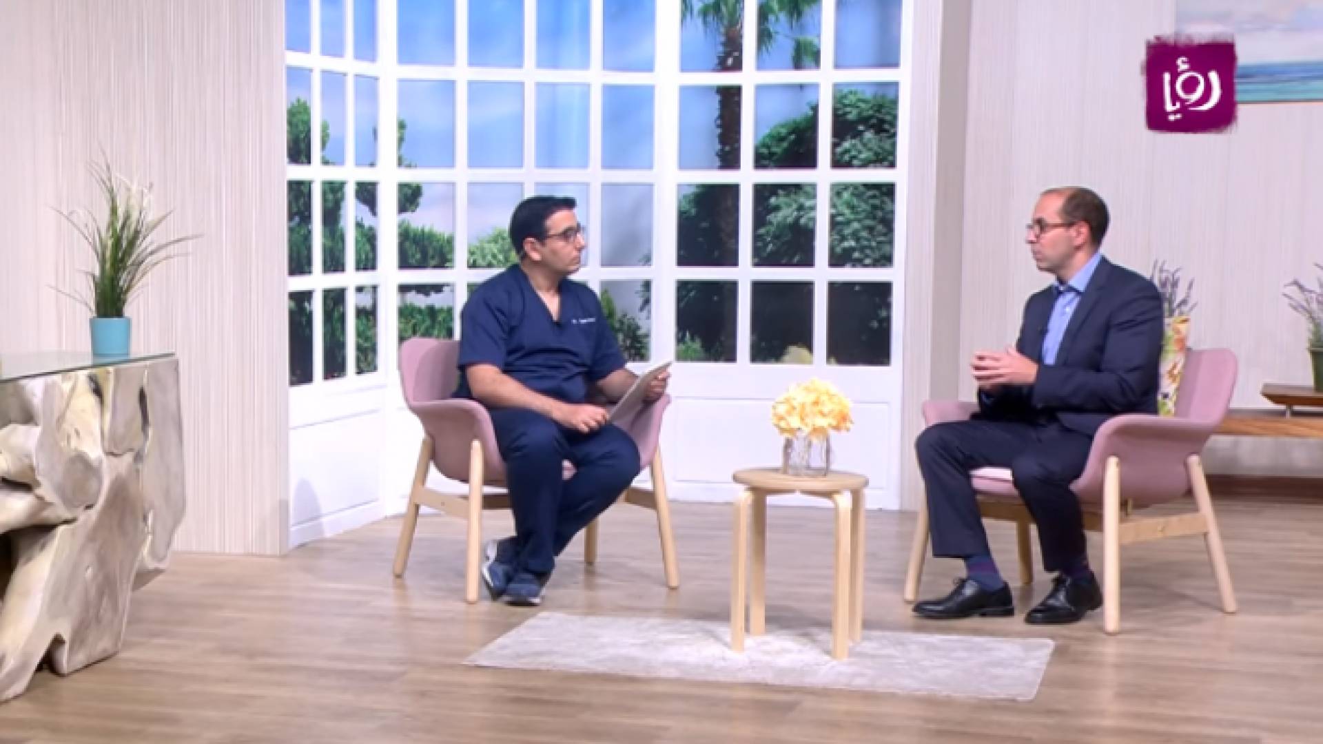 الدكتور يمان التل والدكتور امير ملكاوي