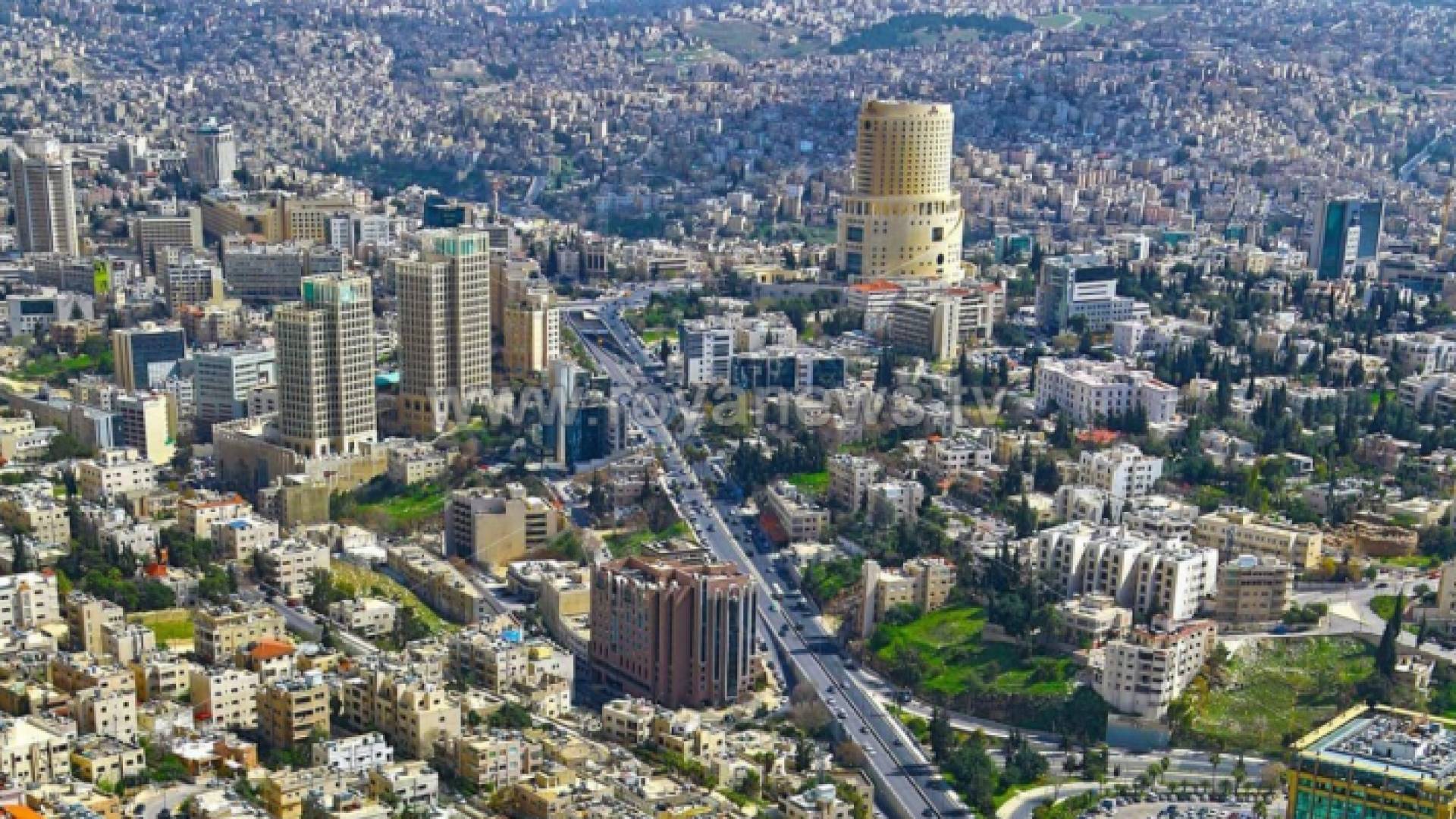 صورة عامة للعاصمة عمان