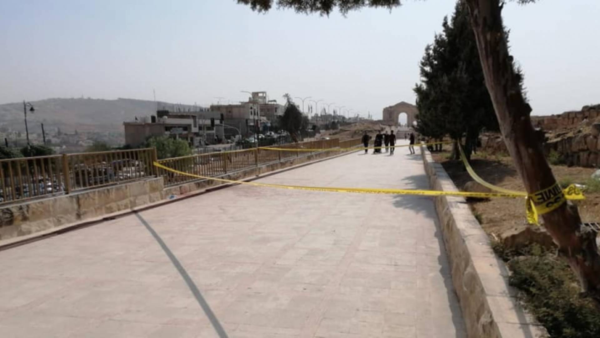 الصورة من مواقع التواصل الاجتماعي - عملية الطعن في جرش