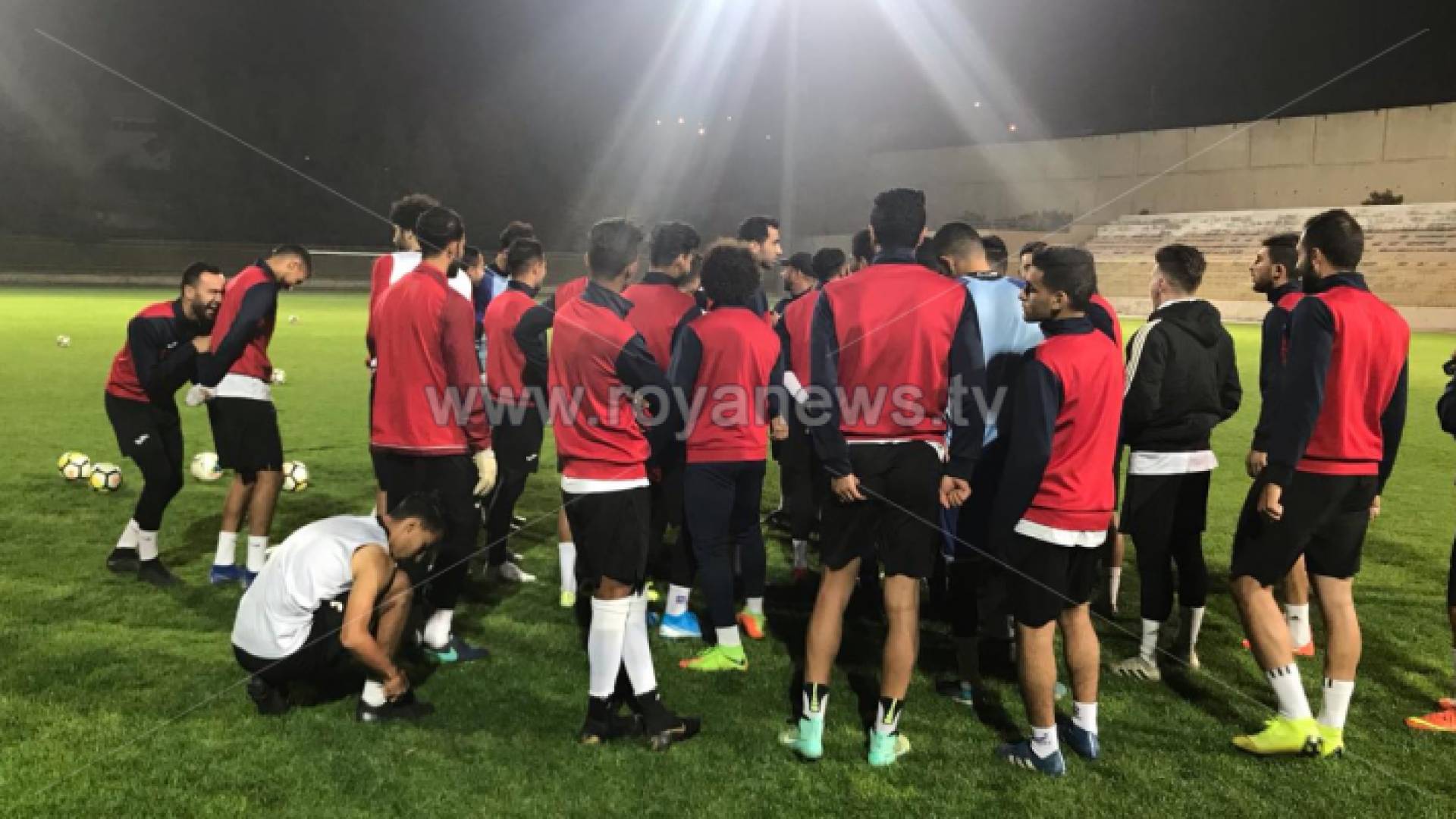 جانب من التدريبات