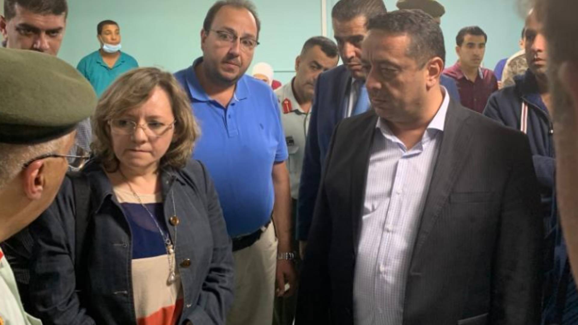 جانب من الزيارة
