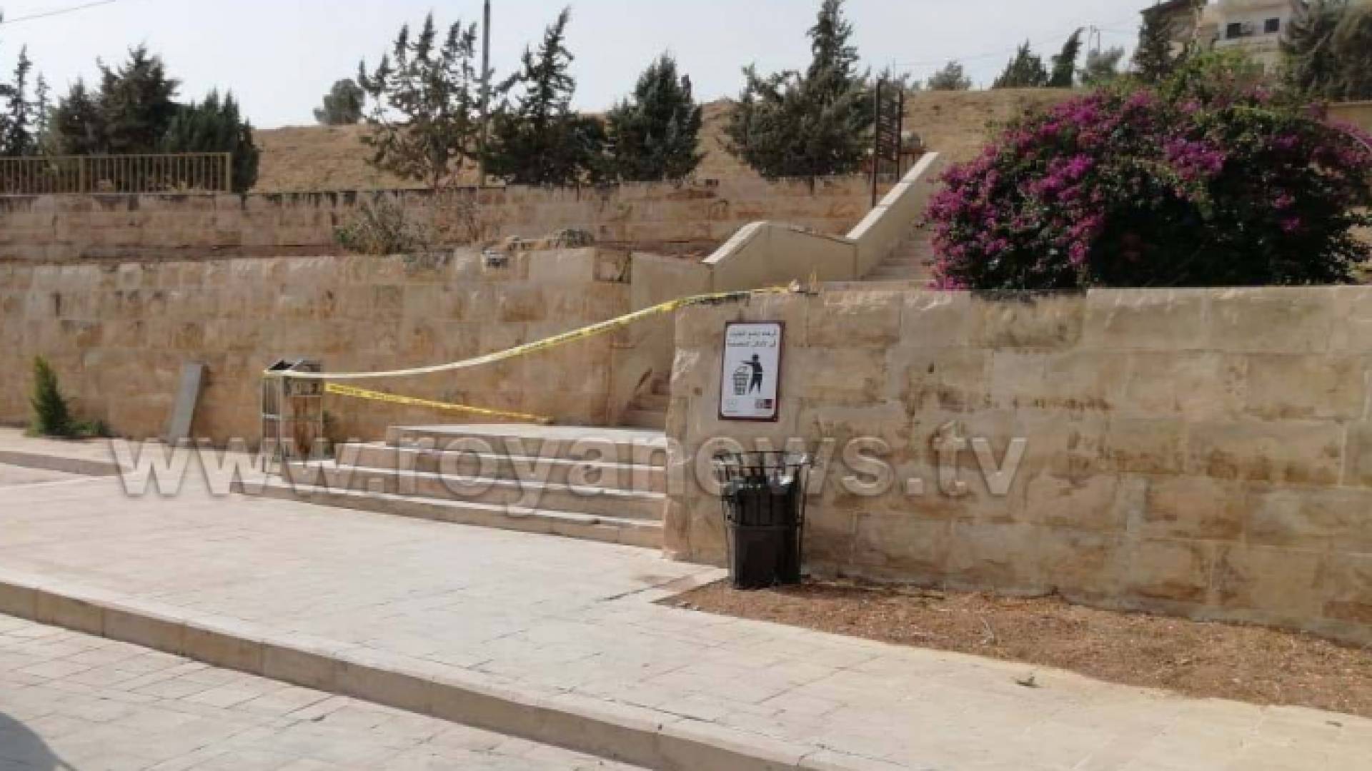 مكان وقوع الجريمة