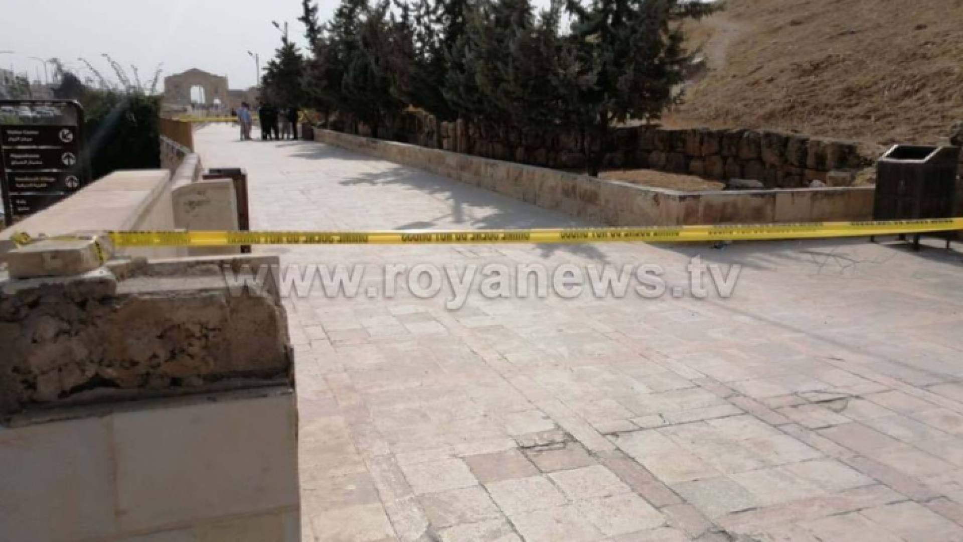 من موقع الحادثة