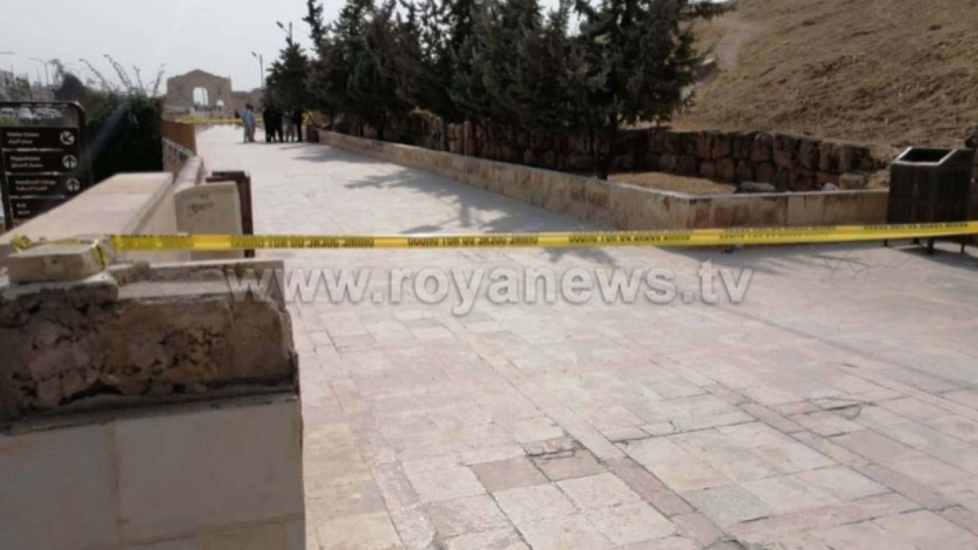 من موقع الحادثة بجرش