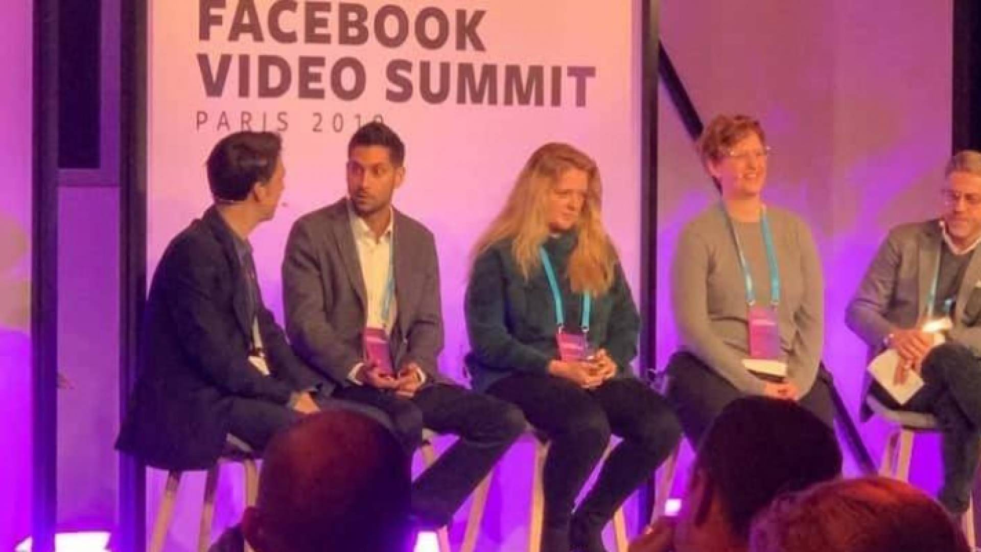 مدير عام رؤيا فارس الصايغ يشارك في "مؤتمر فيسبوك للفيديو" في باريس