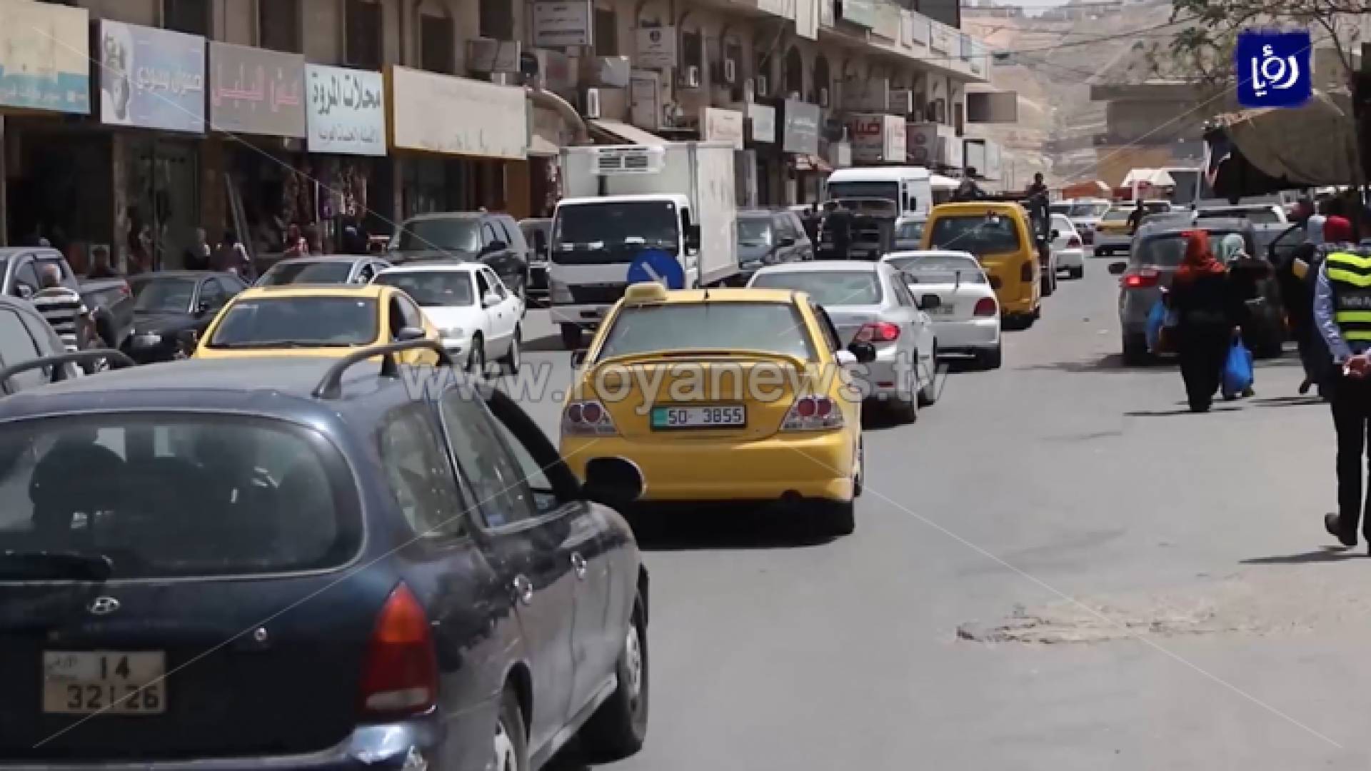 شكاوى من تفاقم مشكلة سوء تنظيم الحركة المرورية في الطفيلة