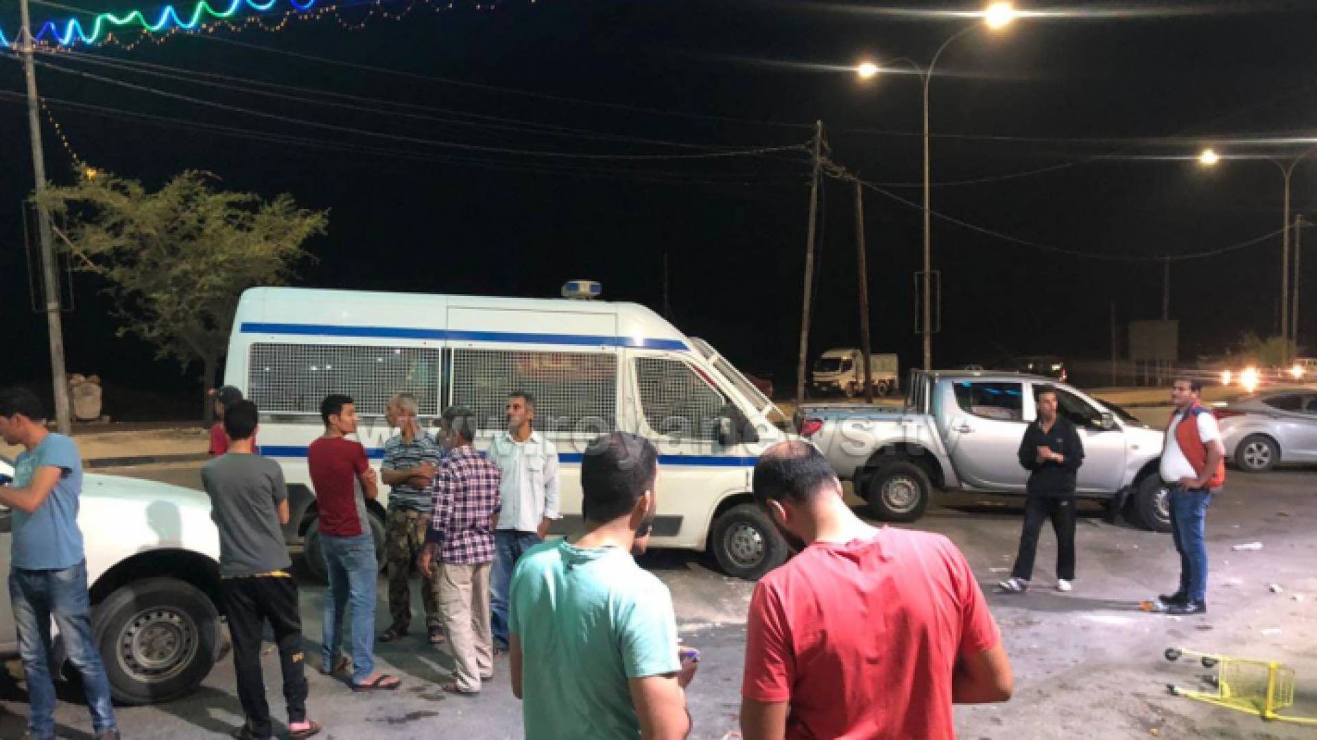 من مكان المشاجرة