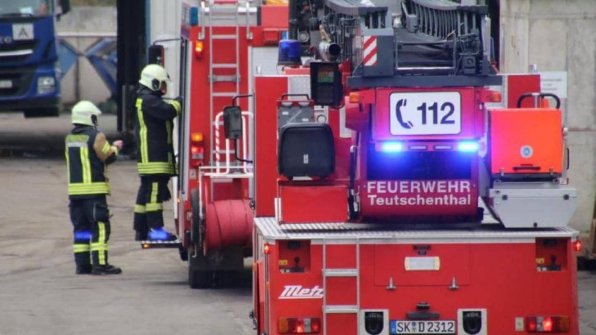 قوات الإنقاذ في مدينة هالي هرعت إلى مكان الحادث