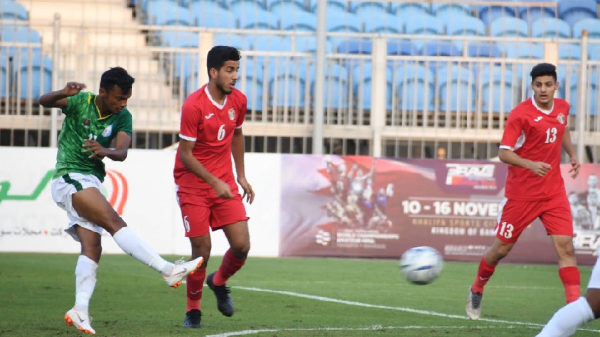 تعادل منتخب الشباب مع بنغلادش بالتصفيات الاسيوية