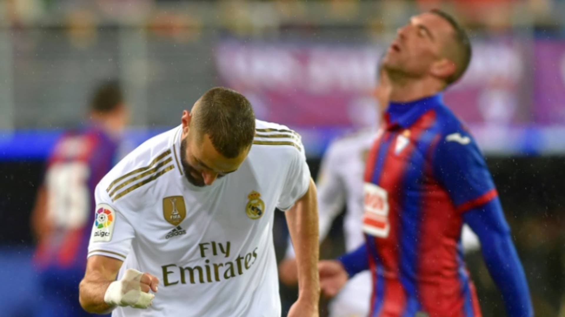 ريال مدريد يدك شباك إيبار برباعية