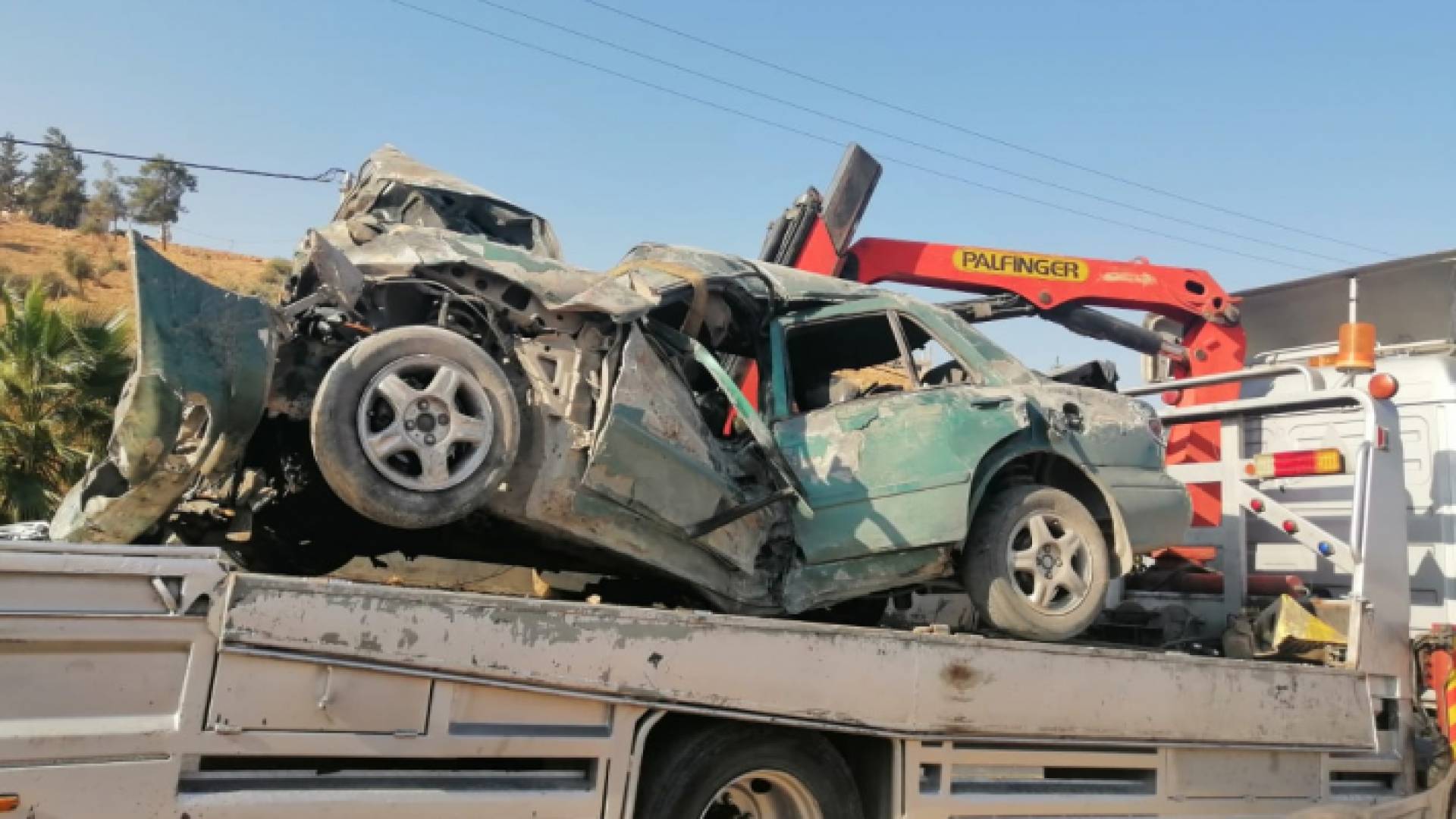 صورة من حادث اربد