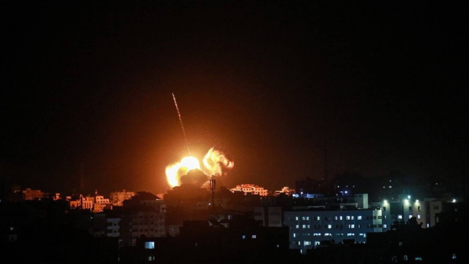 قصف غزة - ارشيفية