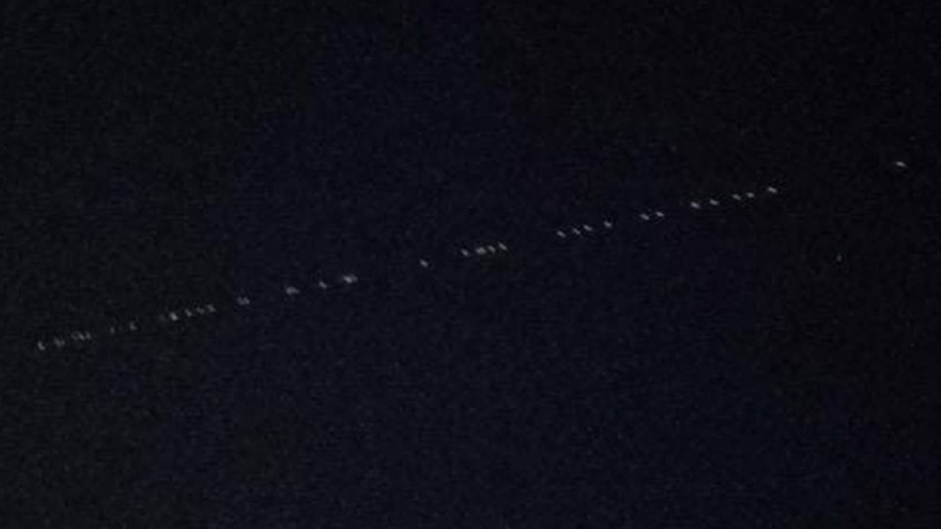 الأجسام المضيئة التي ظهرت في سماء الأردن مساء الثلاثاء