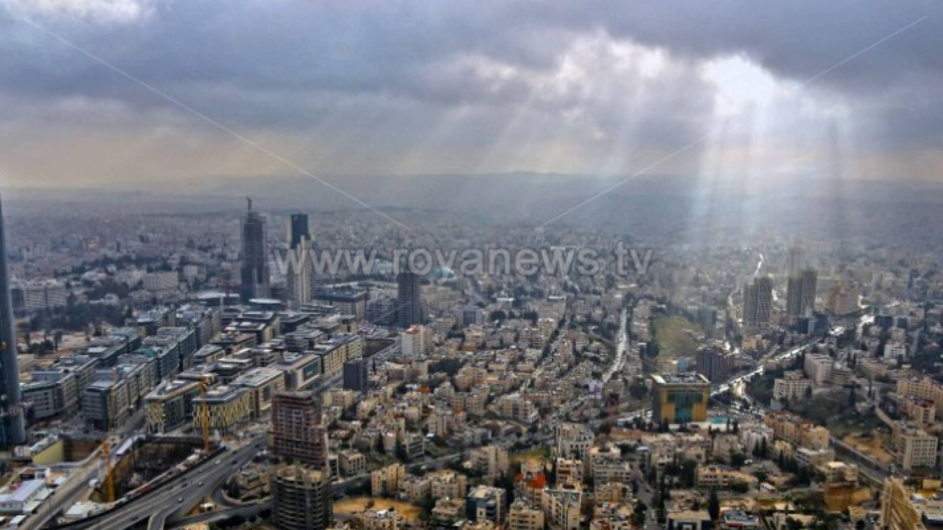 جانب من العاصمة عمان