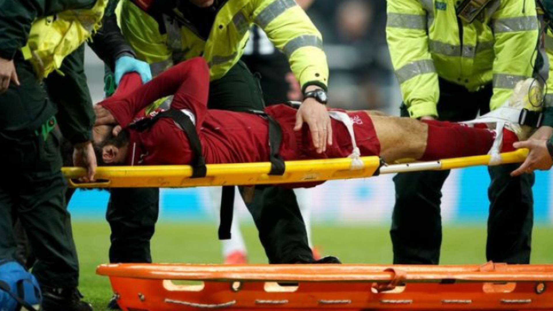 إصابة اللاعب المصري محمد صلاح