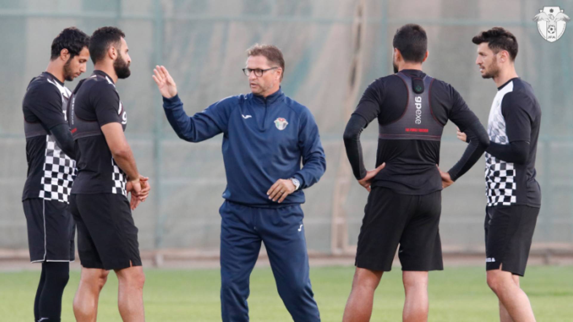 من تدريبات النشامى - اتحاد كرة القدم