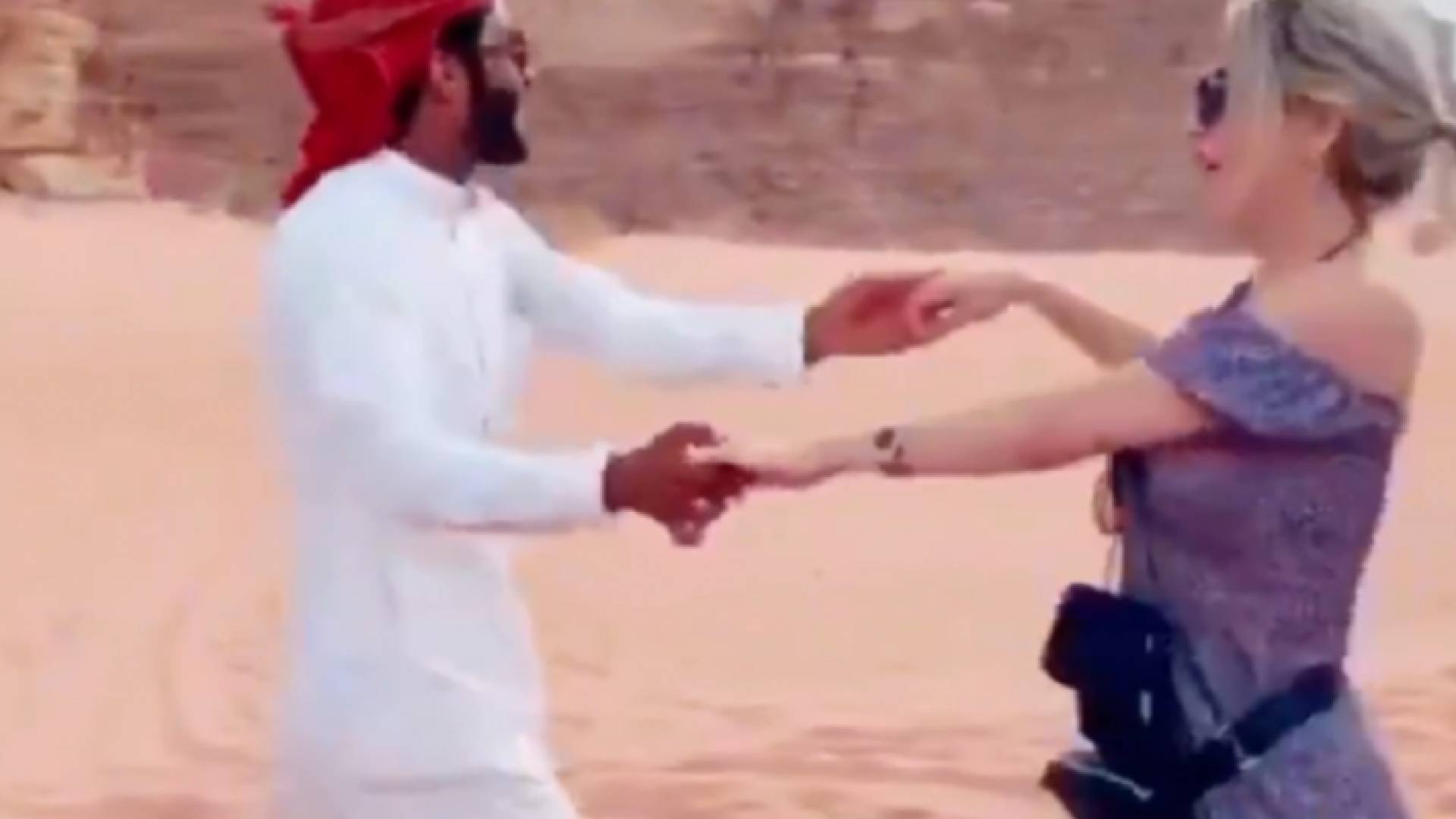 الفيديو اثار جدلا في السعودية