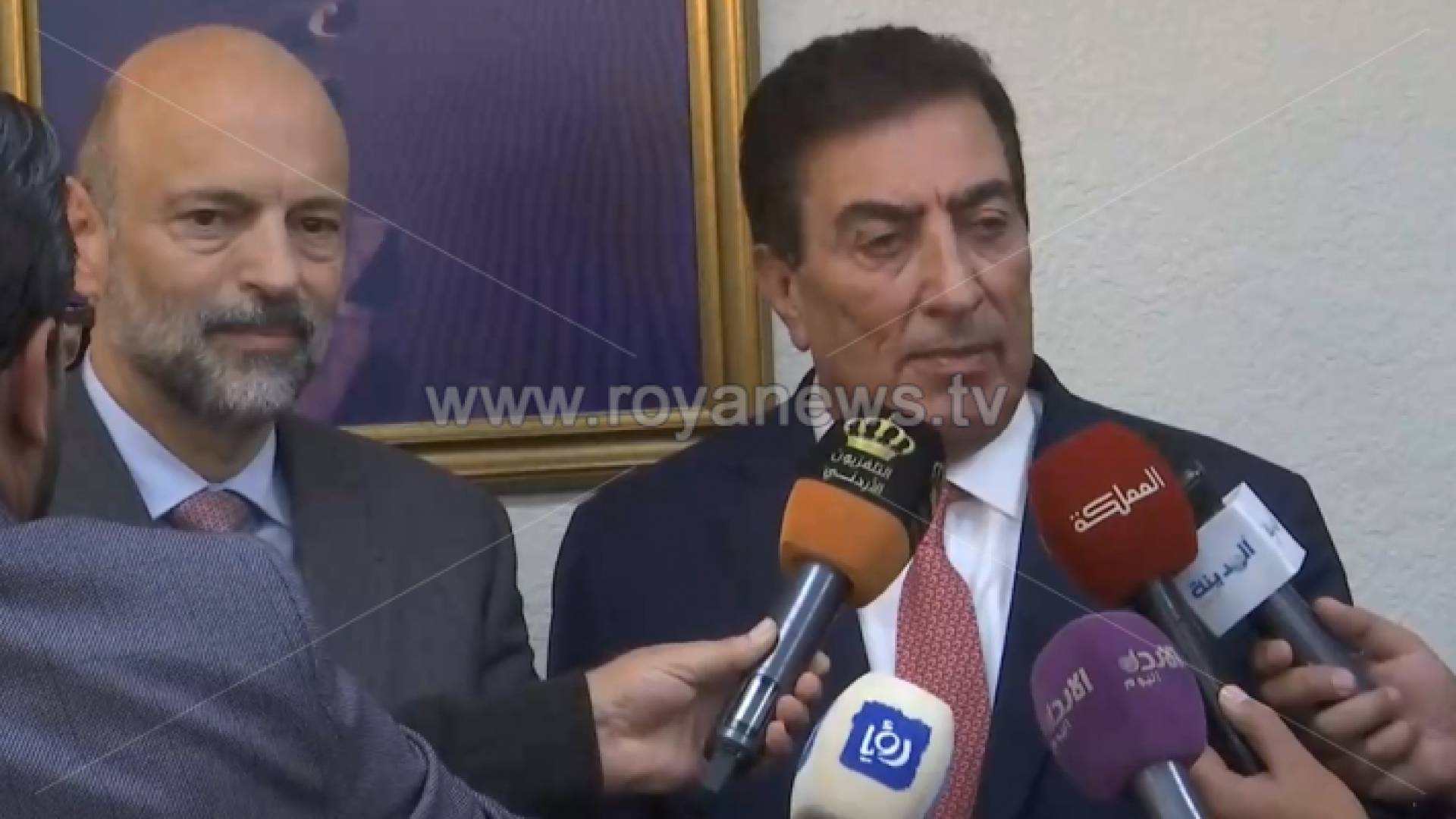 تصريح صحفي للطراونة والرزاز حول خطة تحفيز الاقتصاد الأردني