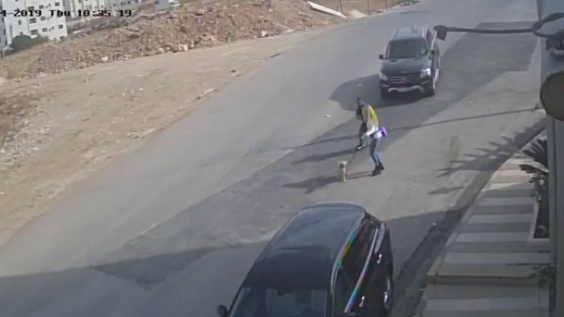 حادث دهس فتاة في عمان