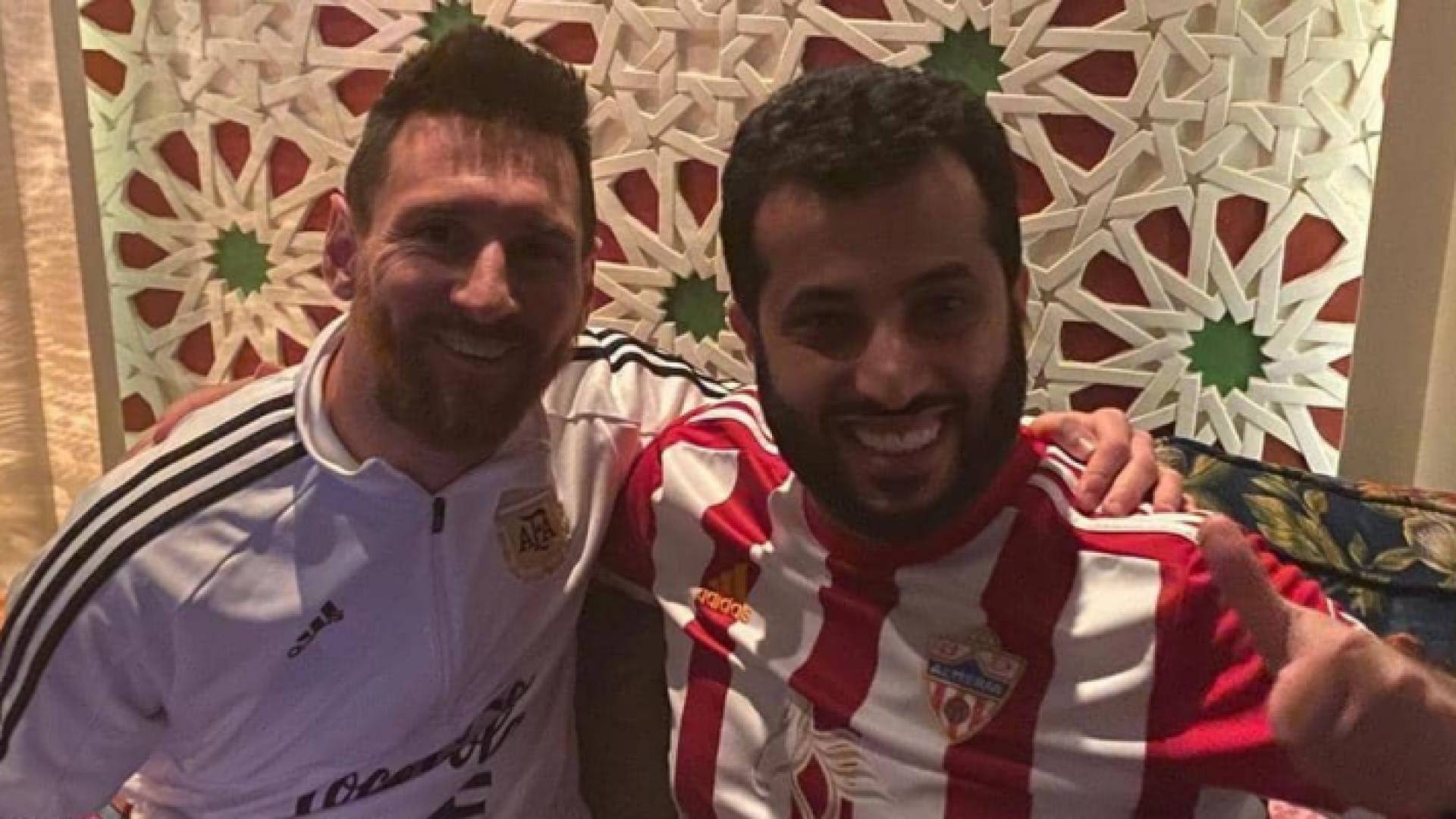 تركي آل الشيخ مع ليونيل ميسي