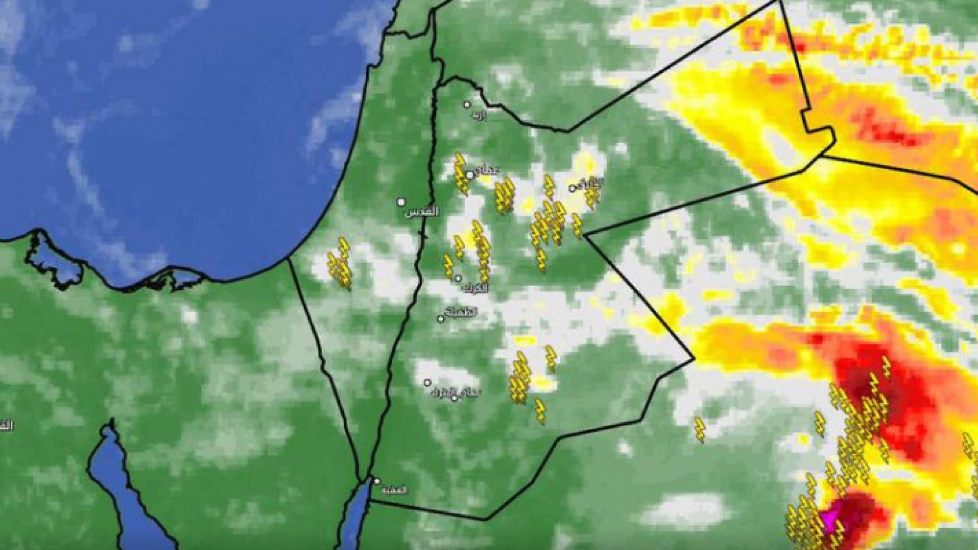 صورة للخرائط الجوية