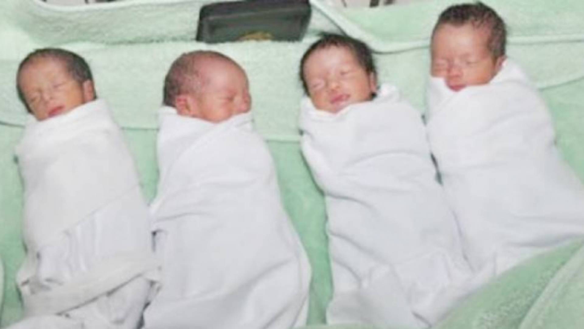 فلسطيني يرزق بأربعة توائم في غزة