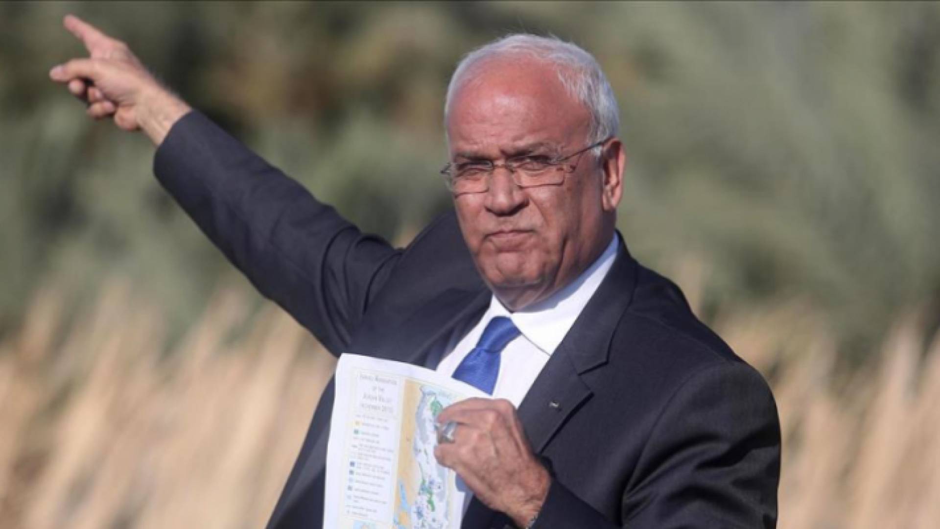 أمين سر اللجنة التنفيذية لمنظمة التحرير الفلسطينية صائب عريقات