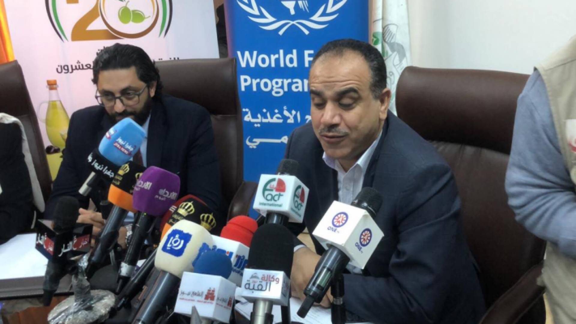 وزير الزراعة ابراهيم الشحاحدة
