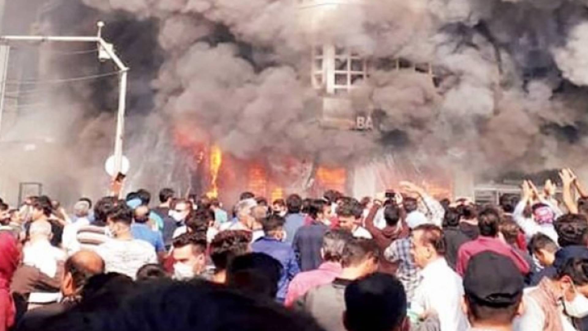 المظاهرات في ايران