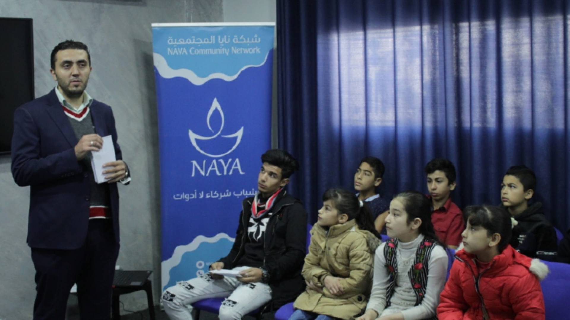 فعالية حوارية وأنشطة تفاعلية بمناسبة اليوم العالمي لحقوق للطفل في الزرقاء