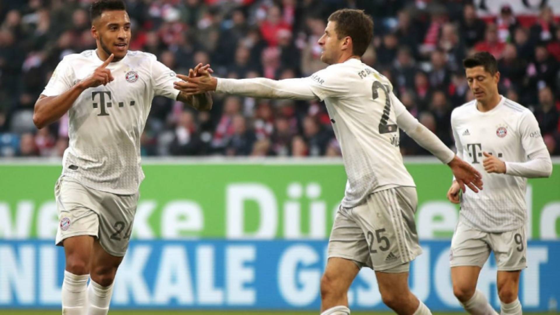 صورة من المباراة